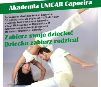 Ferie z Capoeira za darmo!!!