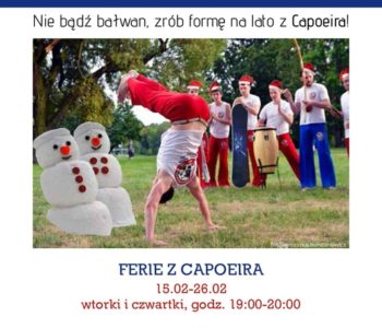 Ferie z Capoeirą – bezpłatne zajęcia