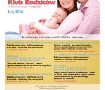 Klub Rodziców w Domu Kultury Podgórze