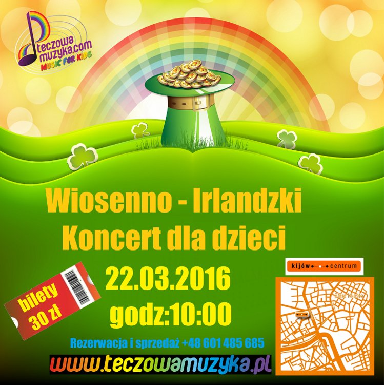 Koncert Wiosenno-Irlandzki dla dzieci