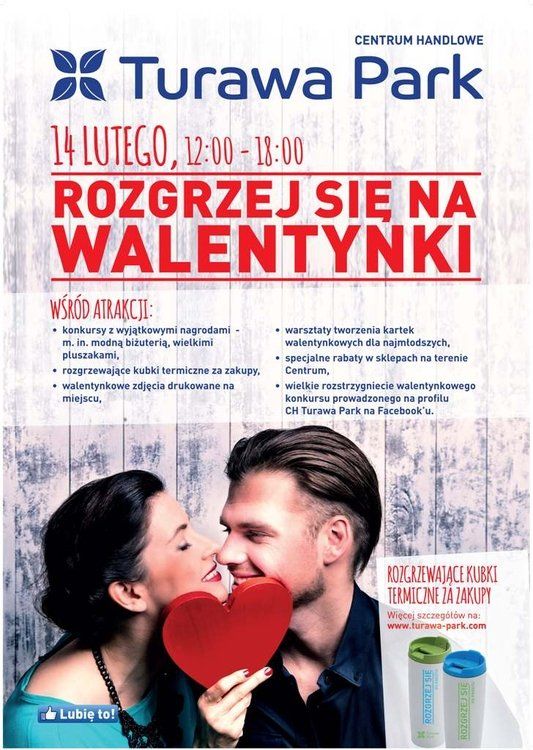 Rozgrzewające Walentynki w CH Turawa Park, Zawada k/Opola