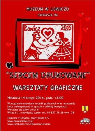 Sercem drukowane. Warsztaty graficzne dla dzieci