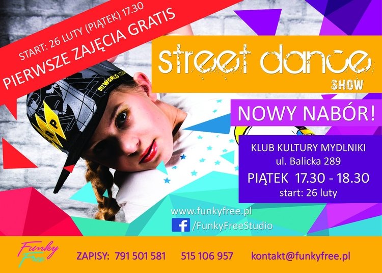 Street Dance Show w Klubie Kultury Mydlniki