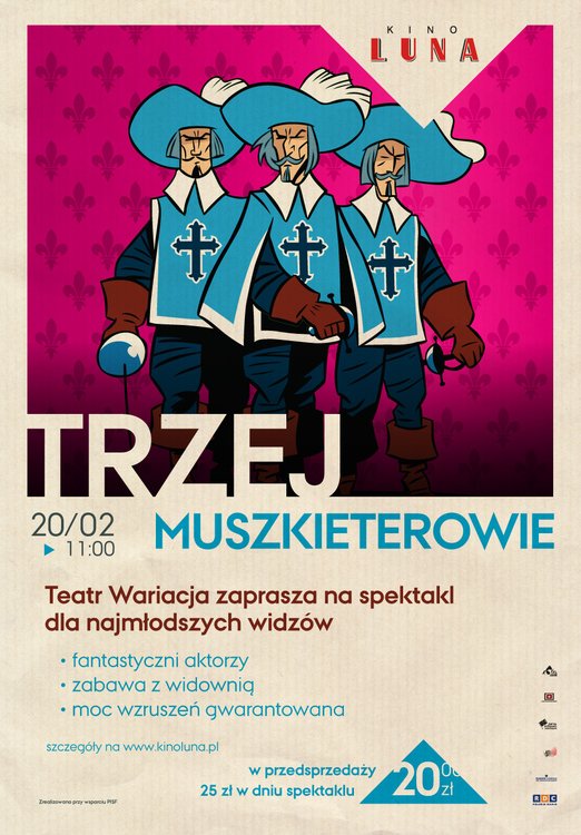 Trzej musz­kie­te­ro­wie