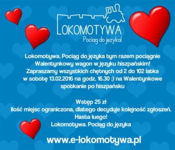 Walentynki z Lokomotywą po hiszpańsku