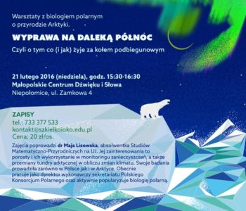 Warsztaty z biologiem polarnym o przyrodzie Arktyki