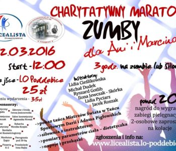 Charytatywny Maraton Zumby w Poddębicach