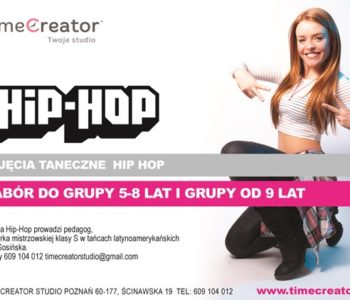 Hip-hop dla Dzieci w Time Creator Studio