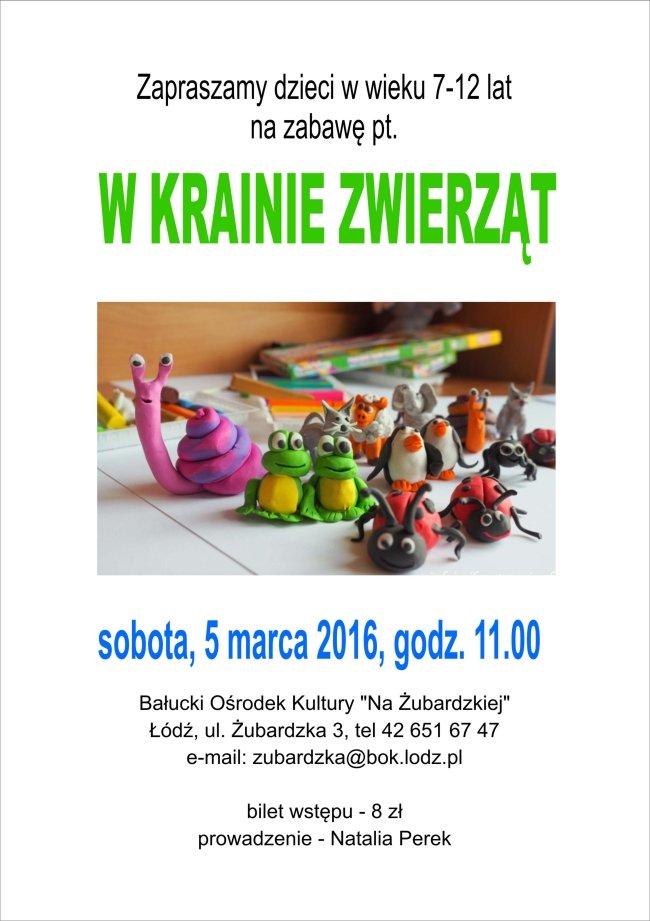 bok zubardzka w krainie zwierząt