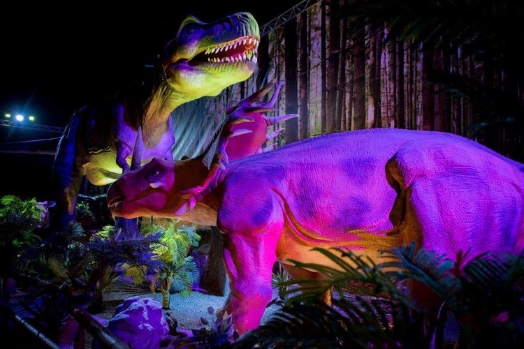 Dinozaury na żywo - wystawa