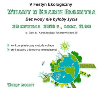 V edycja Festynu Ekologicznego Witamy w Krainie Ekosmyka
