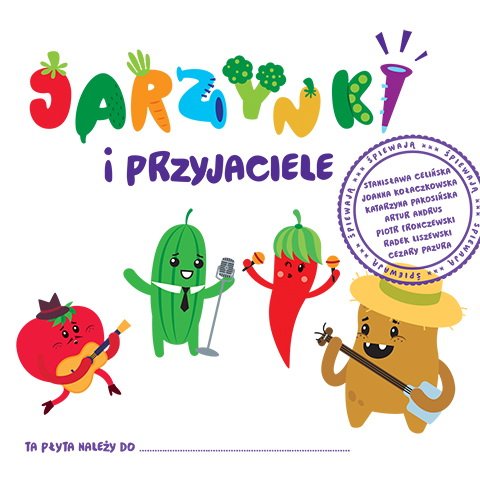 Jarzynki i przyjaciele płyta dla dzieci o warzywach