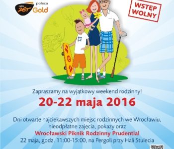 Już w maju Wrocławskie Dni Rodzinne – ruszyły zapisy na bezpłatne zajęcia!