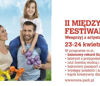 NoVa Park i Party Shop zapraszają na II Międzynarodowy Festiwal Balonów w Gorzowie Wielkopolskim