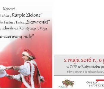 Koncert „Na biało-czerwoną nutę” w Białymstoku