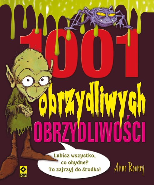 1001 obrzydliwych obrzydliwości książki dla dzieci Wydawnictwa RM