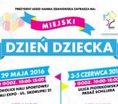 Plakat Miejski Dzień Dziecka Łódź 2016