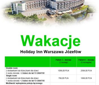 Wakacje w Holiday Inn Warszawa Józefów