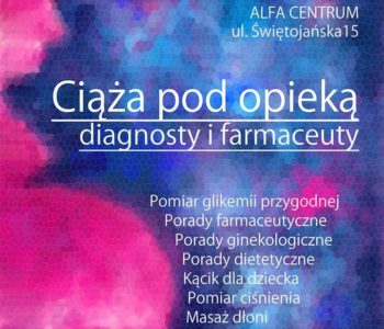 „Ciąża pod opieką diagnosty i farmaceuty” – akcja profilaktyczna skierowana do przyszłych mam w Białymstoku