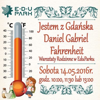 Jestem-z-Gdanska-Fahrenheit-baner-kwadrat warsztaty rodzinne dla dzieci