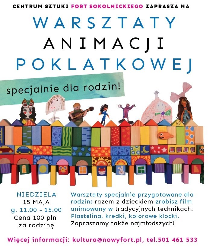 Rodzinne warsztaty animacji poklatkowej