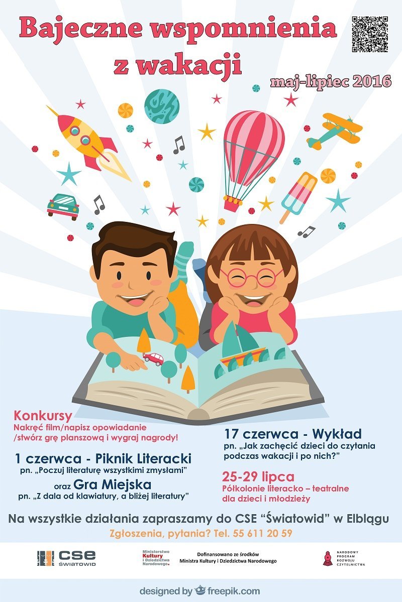 Literacki Dzień Dziecka w Centrum Spotkań Europejskich „Światowid” w Elblągu