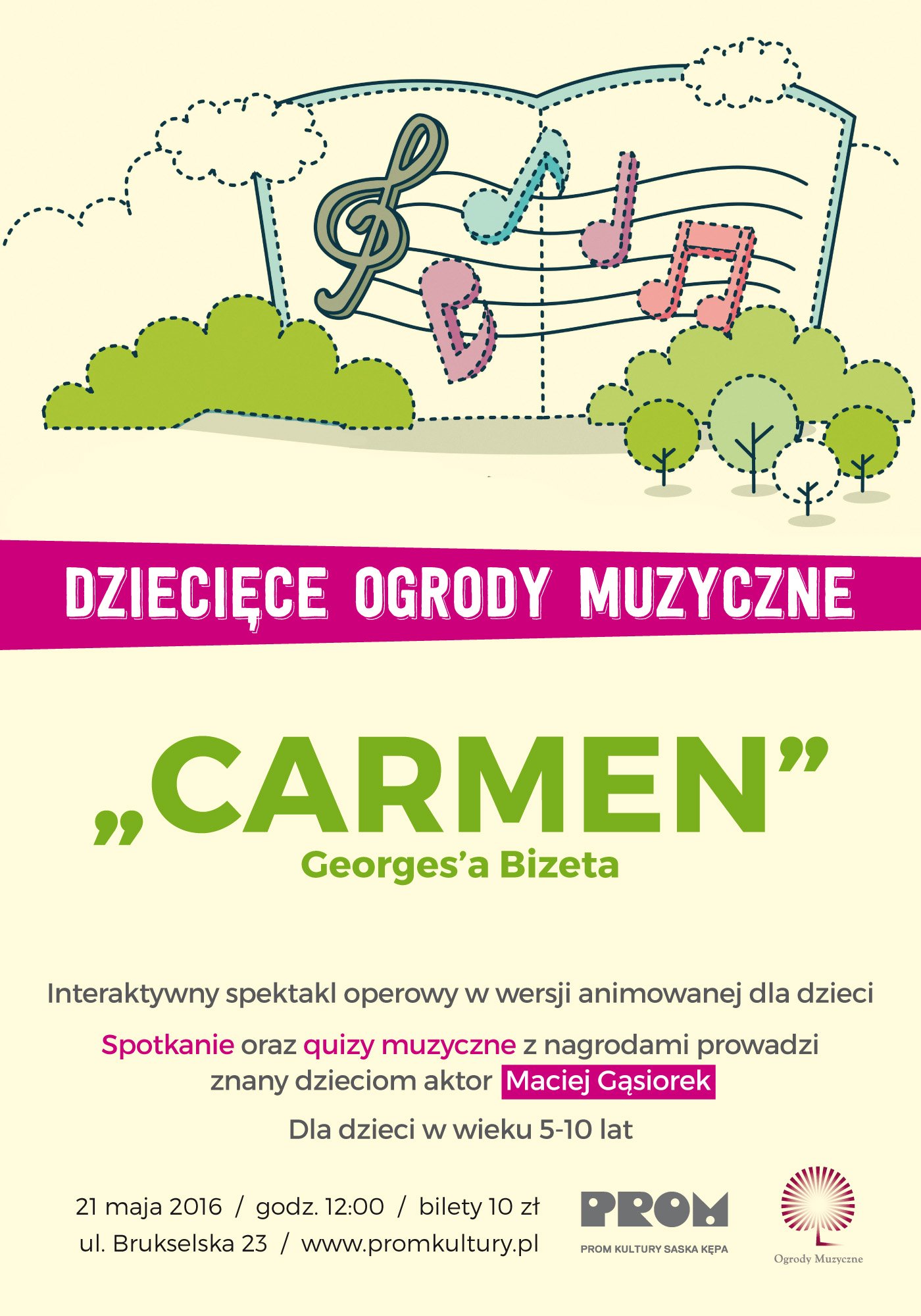 widowisko interaktywne dla dzieci Carmen Bizet