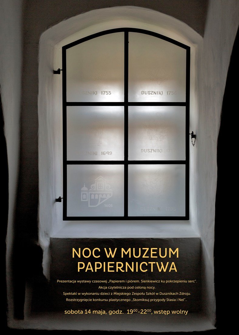 Noc Muzeów w Muzeum Papiernictwa