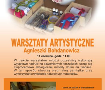 Warsztaty artystyczne dla dzieci w Muzeum Fabryki