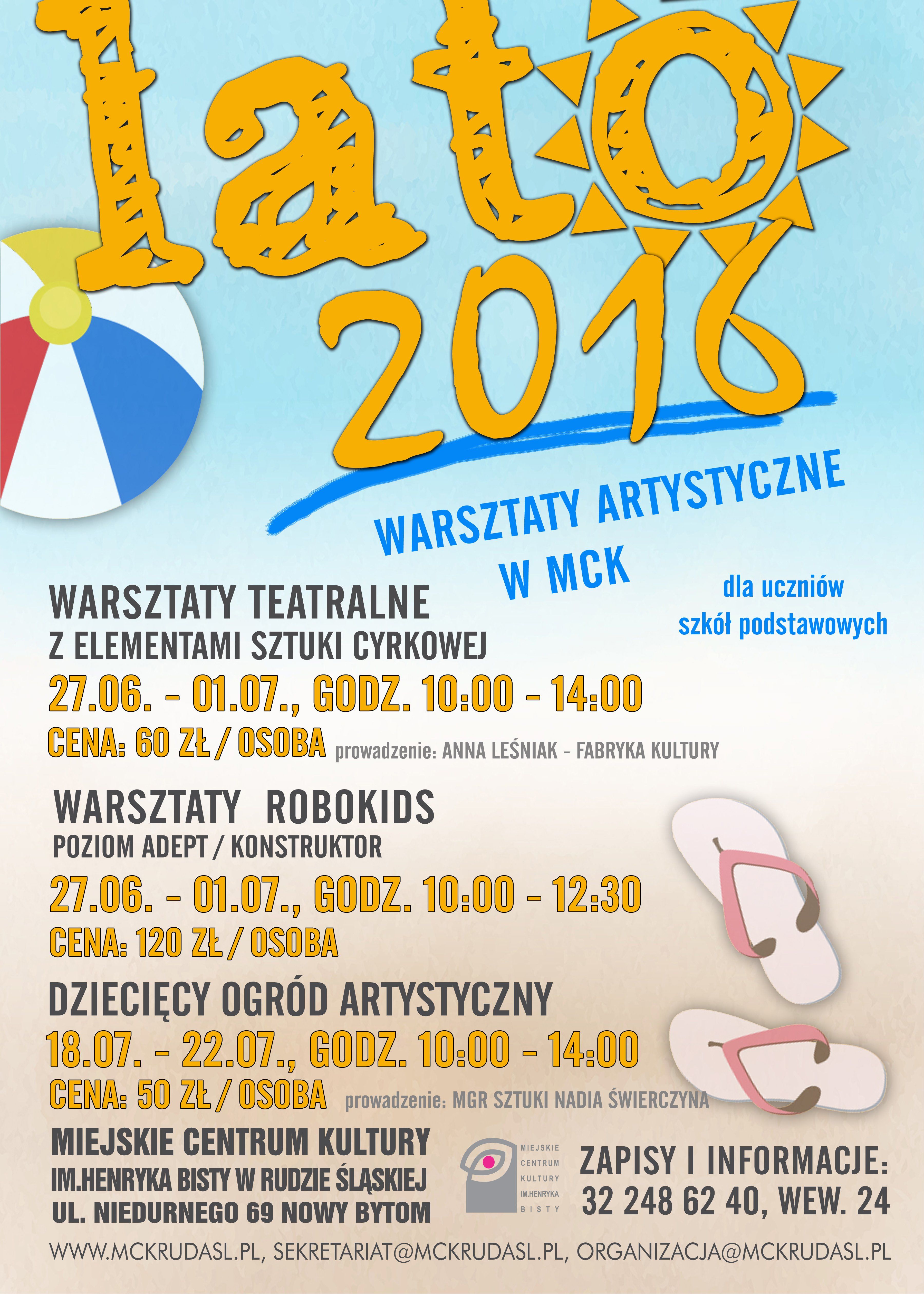 Kreatywne lato w Rudzie Śląskiej