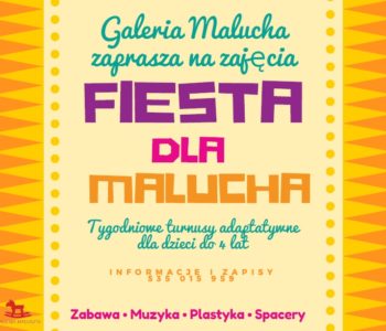 Fiesta dla malucha – turnusy adaptacyjno-edukacyjne