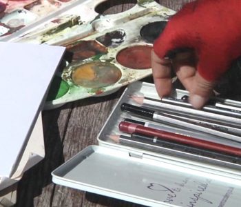 Kartka, ołówek i…. rower! Cykl „Podróże ze szkicownikiem” w Elblągu
