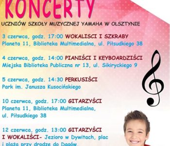 Koncerty Szkoły Muzycznej Yamaha w Olsztynie