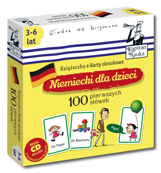 Niemiecki dla dzieci 100 pierwszych słówek