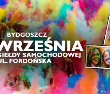 Bydgoszcz Holi Festival – Święto Kolorów w Bydgoszczy