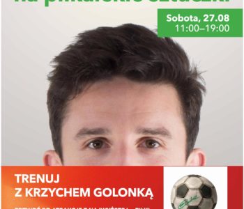 Piłkarskie sztuczki Krzysztofa Golonki w Centrum Korona