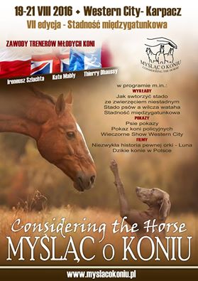Myśląc o koniu Karpacz plakat 2016