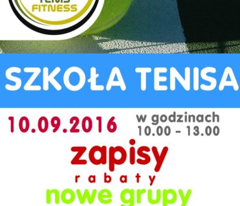 Tenis Open Days 2016 – Szkoła Tenisa i Przedszkole Tenisowe