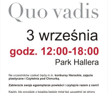 narodowe czytanie 2016 - plakat Dąbrowa Górnicza