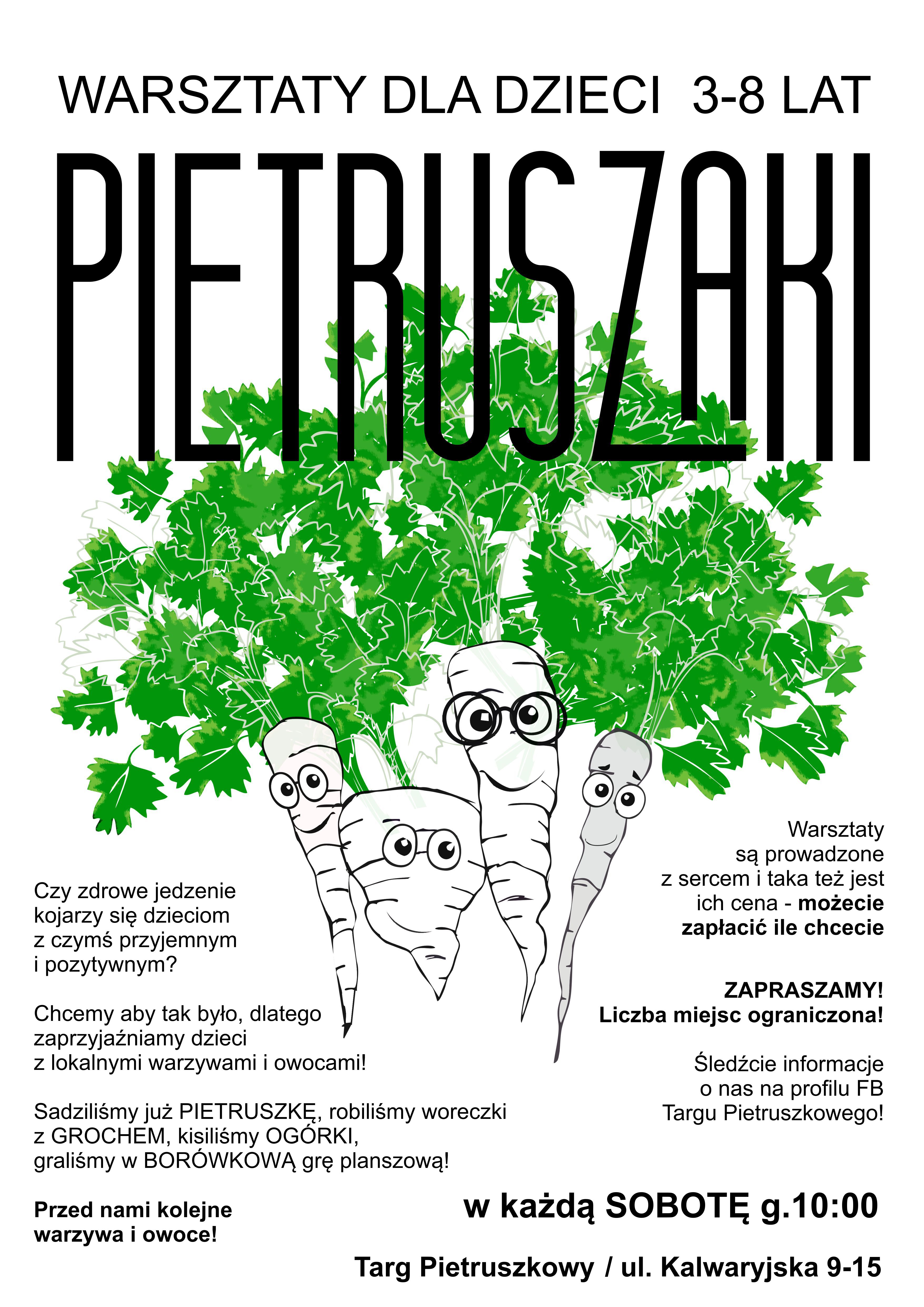 Pietruszaki - warsztaty dla dzieci Kraków