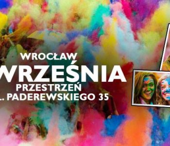 Święto Kolorów Wrocław plakat