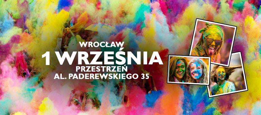 Święto Kolorów Wrocław plakat