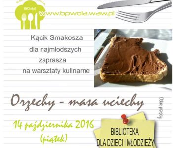 Biblioteka smakosza dla najmłodszych – Orzechy – masa uciechy