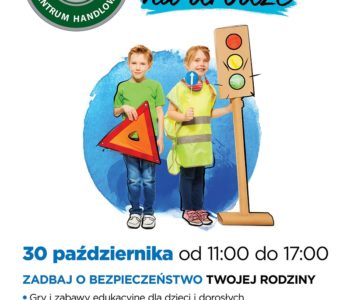 Bądź widoczny na drodze – weź udział w spotkaniu Odblaskowi.pl! CH Auchan Kołbaskowo