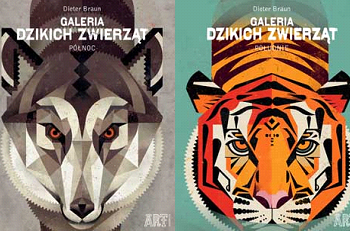 Niezwykłe albumy dla dzieci: Galeria dzikich zwierząt Południe i Północ