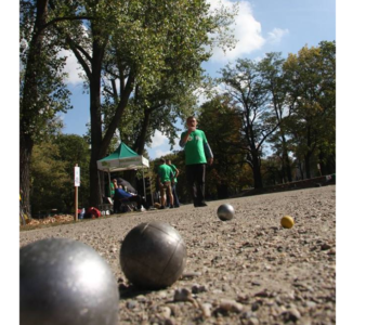 Turniej Petanque w Parku Staromiejskim