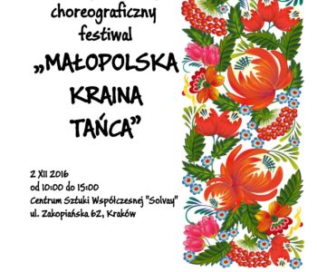 II edycja Międzynarodowego choreograficznego festiwalu Małopolska kraina tańca