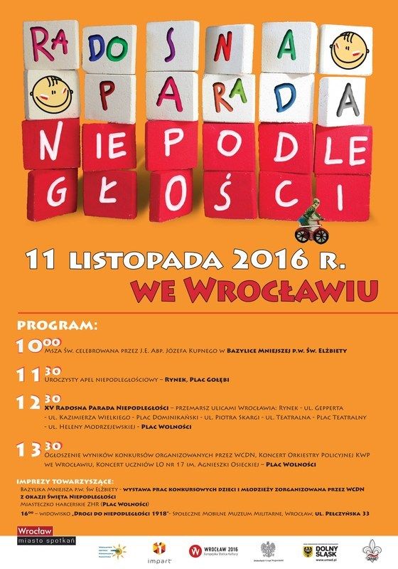 Parada Niepodłegłości Wrocław 2016