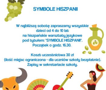 Warsztaty językowe w Lokomotywie – symbole Hiszpanii