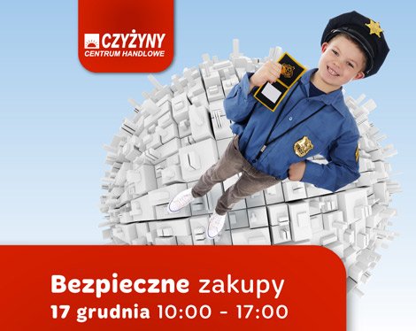 Bezpieczne zakupy - przedświąteczna akcja w Centrum Handlowym Czyżyny